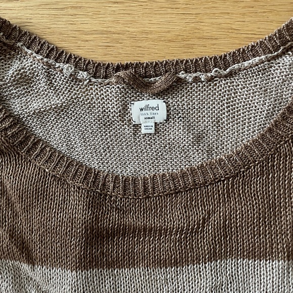Wilfred linen cropped sweater - Picture 5 of 6